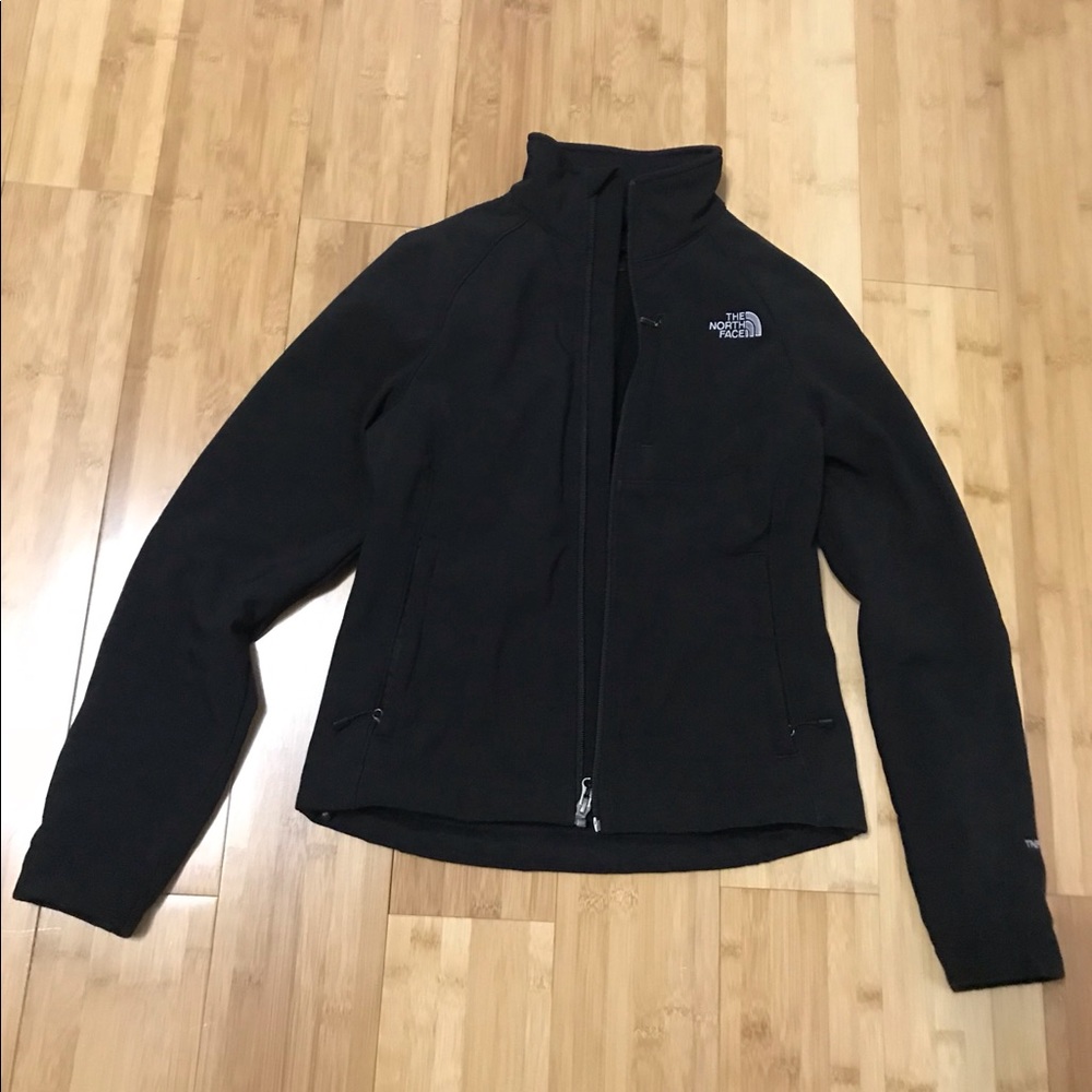 Black North Face XS soft shell jacket